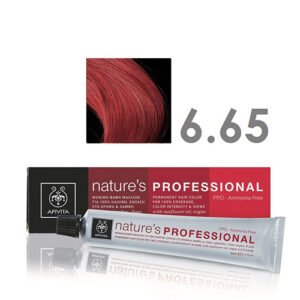 Apivita Nature's Professional 6.65 Έντονο Κόκκινο
