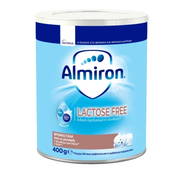 Nutricia Γάλα σε Σκόνη Almiron FL Free Lactose 0m+ 400gr