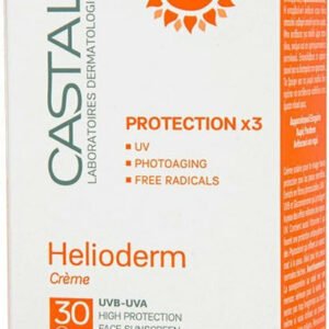 Castalia Helioderm Protection x3 Αντηλιακή Κρέμα Προσώπου SPF30 με Χρώμα 50ml