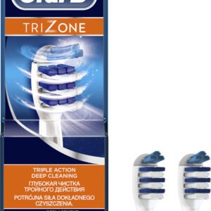 Oral-B Trizone Ανταλλακτικές Κεφαλές για Ηλεκτρική Οδοντόβουρτσα 2τμχ