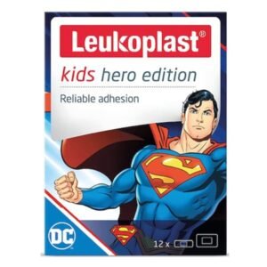 Leukoplast Kids Ηero Edition Superman 12 τμχ