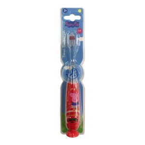 Peppa Pig Kids Toothbrush Κόκκινη Παιδική Οδοντόβουρτσα με Φωτάκι για 2+ Ετών 1τμχ