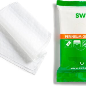 Swash Perineum Gloves Γάντια Καθαρισμού Ασθενών Χωρίς Νερό 8τμχ