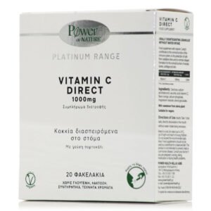 Power Of Nature Platinum Range Vitamin C Direct 1000mg Πορτοκάλι 20 φακελίσκοι