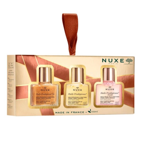 Nuxe - The 3 Prodigieux Set 3 Ξηρά Λάδια Πολλαπλών Χρήσεων 3x10ml