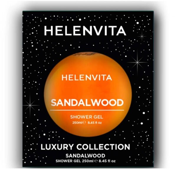 Helenvita Sandalwood Shower Gel, Αφρόλουτρο Με Άρωμα Sandalwood 250ml.