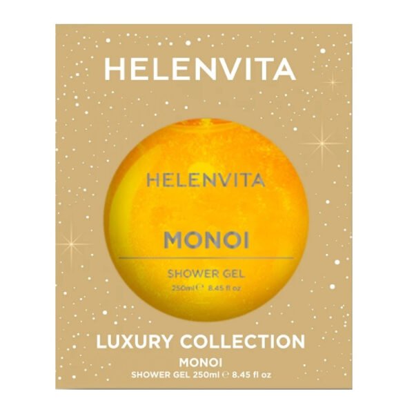 Helenvita Monoi Shower Gel, Ιριδίζον Αφρόλουτρο Με Άρωμα Monoi 250ml.
