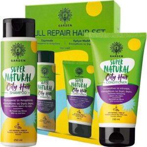 Garden Full Repair Hair Set Oily Hair Shampoo 250 ml + Conditioner 150 ml