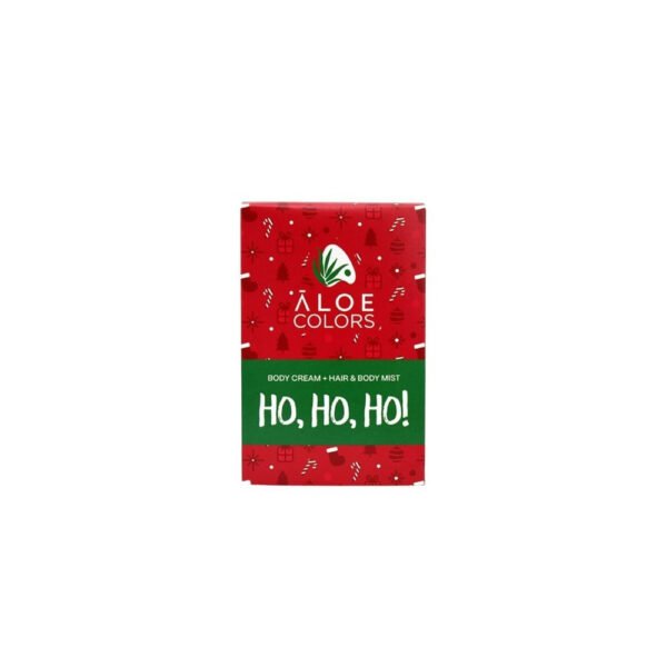 Aloe Colors Promo HO HO HO Gift Set Body Cream 100ml and Hair & Body Mist 100ml