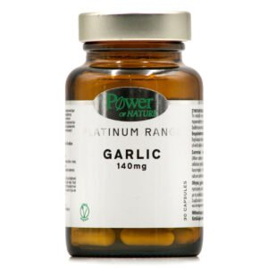 Power Of Nature Platinum Range Garlic 140mg 30 κάψουλες