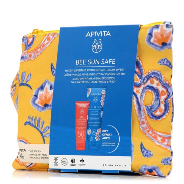 Apivita Promo Bee Sun Safe Soothing Cream SPF50 50ml & After Sun 100ml (Box 2024)