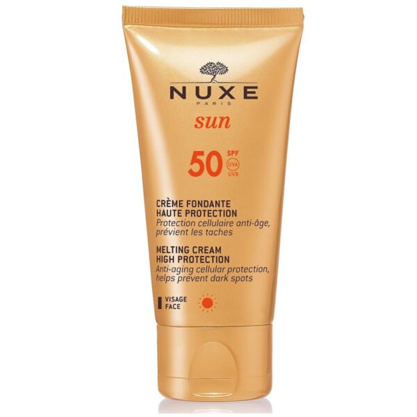 Nuxe Sun Melting Cream, Αντηλιακή Αντιγηραντική - Κρέμα Προσώπου SPF50, 50ml