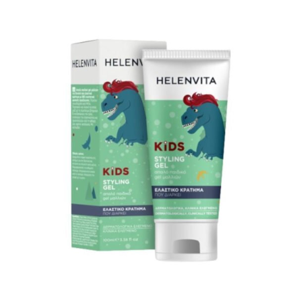 Helenvita Kids Dino Hair Gel, Απαλό Παιδικό Τζελ Μαλλιών 100ml.