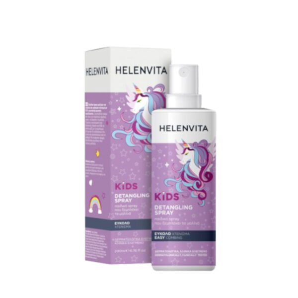 Helenvita Kids Unicorn Detangling Spray, Παιδικό Σπρέι Που Ξεμπλέκει Τα Μαλλιά 200ml
